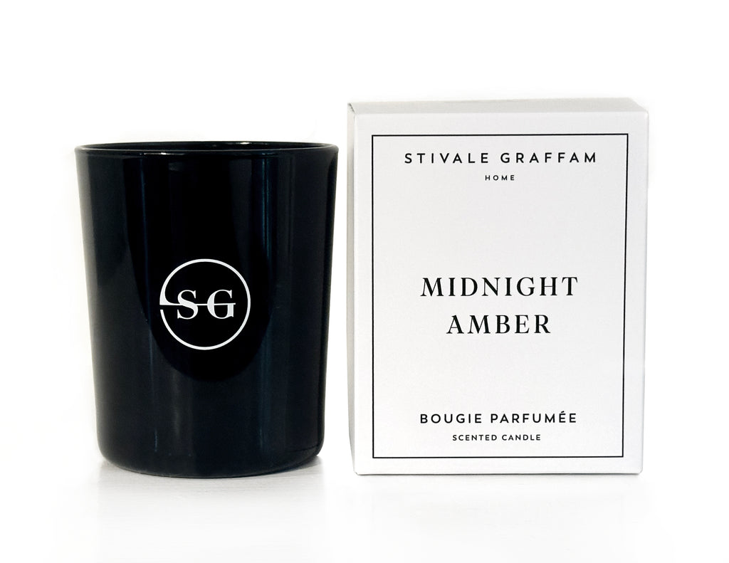 Midnight Amber Scented Candle