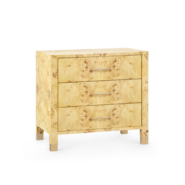 Cole 3-Drawer Side Table