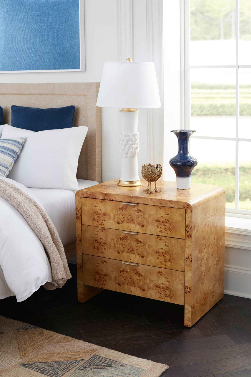Emil 3-Drawer Side Table