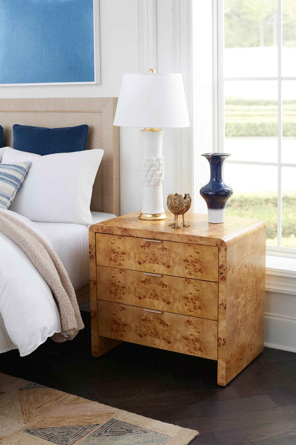 Emil 3-Drawer Side Table