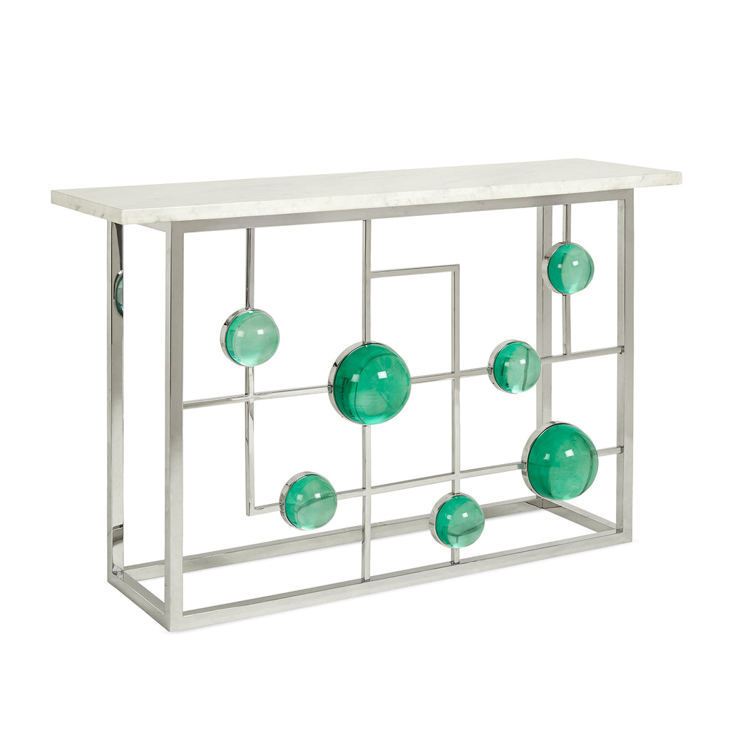 Globo Fretwork Console Table