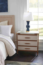 Toulon 3-Drawer Side Table