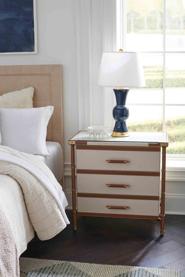 Toulon 3-Drawer Side Table