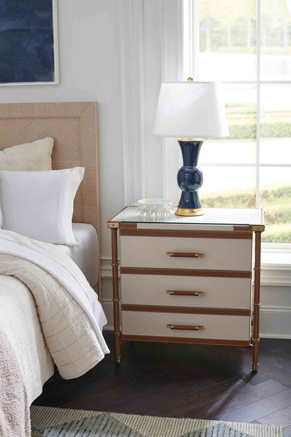 Toulon 3-Drawer Side Table